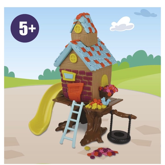 Play-Doh treehouse with this creative Play-Doh building kit - Picture 7 of 7